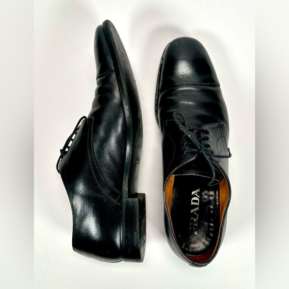 Prada Men's Dress Derby Shoes - Picture 8 of 14